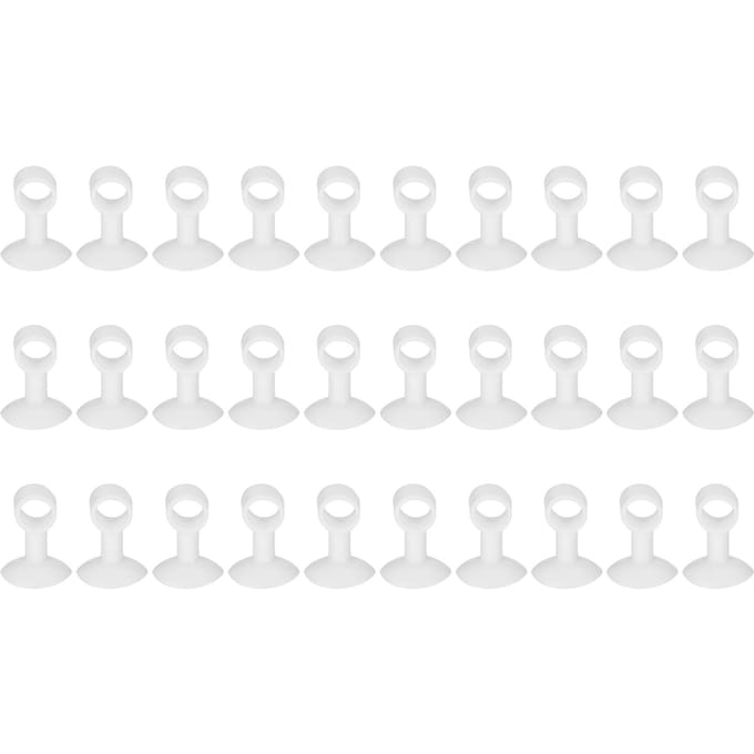 30 Stuks Deurstopper Silicone Anti-Botsing Deurklink Stopper Geluidsdempend Zuignap Buffer Botsingskussen