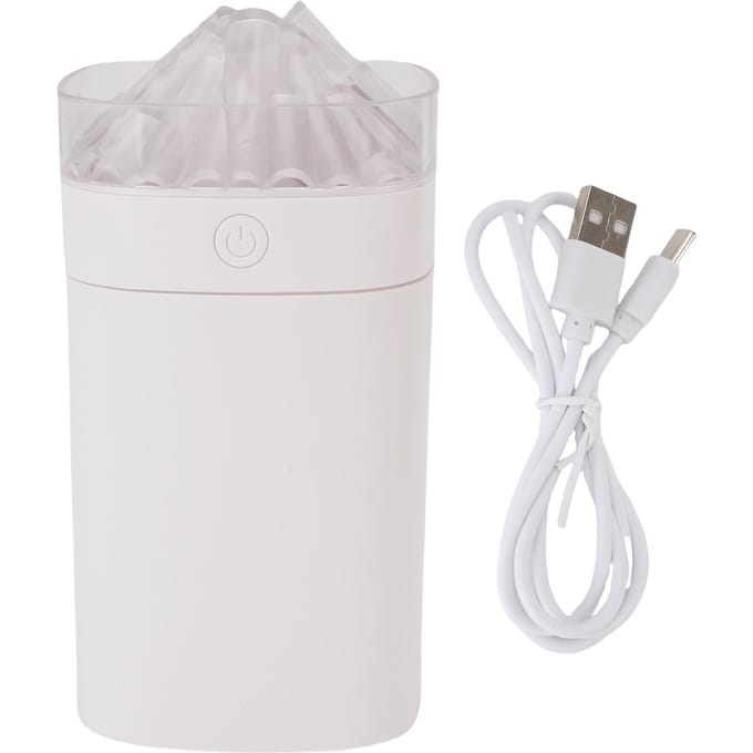 400ml Essentiële Olie Diffuser USB-Powered Water Aanvullende Luchtbevochtiger Bureau Geur Machine Groot wit