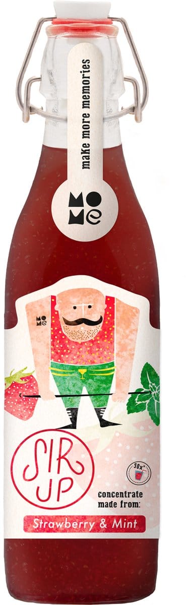 SirUp Strawberry & Mint 1L