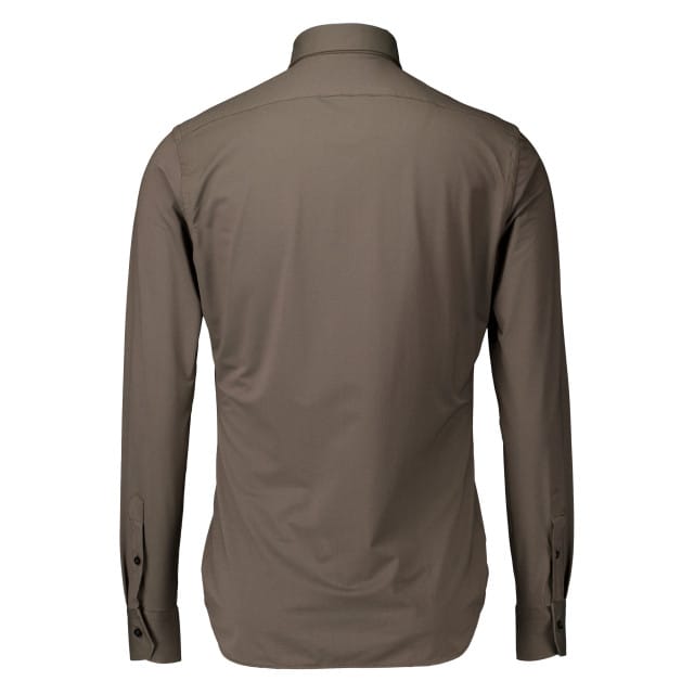 Xacus  Lange Mouw Overhemden Bruin Act520ml/11460