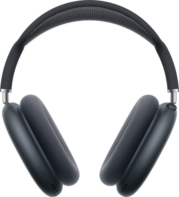 Apple Airpods Max 2 AirPods Bluetooth Stereo Middernacht Ruisonderdrukking (microfoon), Noise Cancelling Headset
