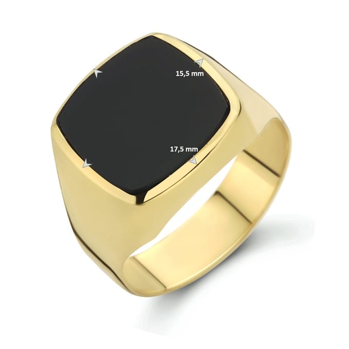 Zegelring Onyx