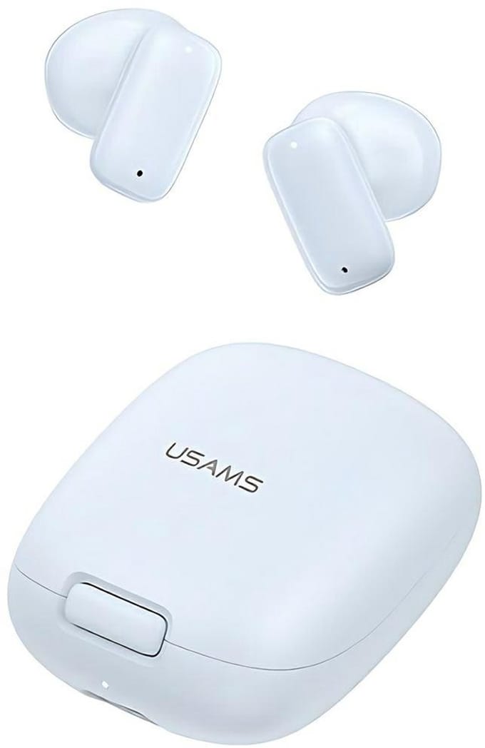 USAMS ID Series - Bluetooth Hoofdtelefoon - 5.3 - Draadloos - Niebieski