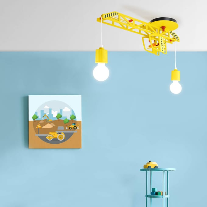 Elobra Bodo plafondlamp in kraanvorm