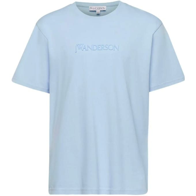 Jw Anderson T-shirt en Polo Azzurro