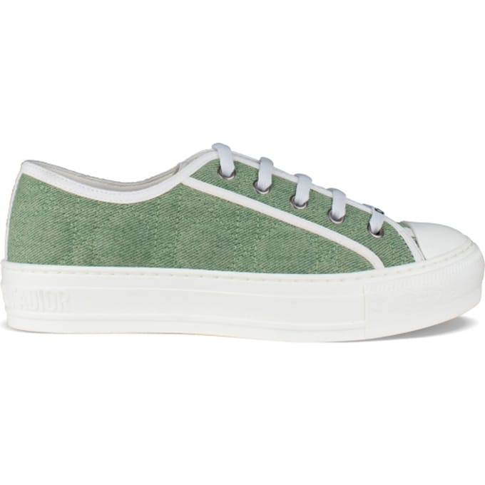 Dior Walk'N Faded Cannage sneakers groen