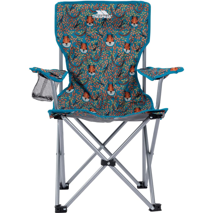 Trespass Kinder/Kinder Joejoe Camping Stoel (Teal)