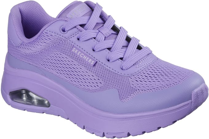 Skechers Uno Flex Spring On Air Sneakers Dames Meisjes 177794 PUR