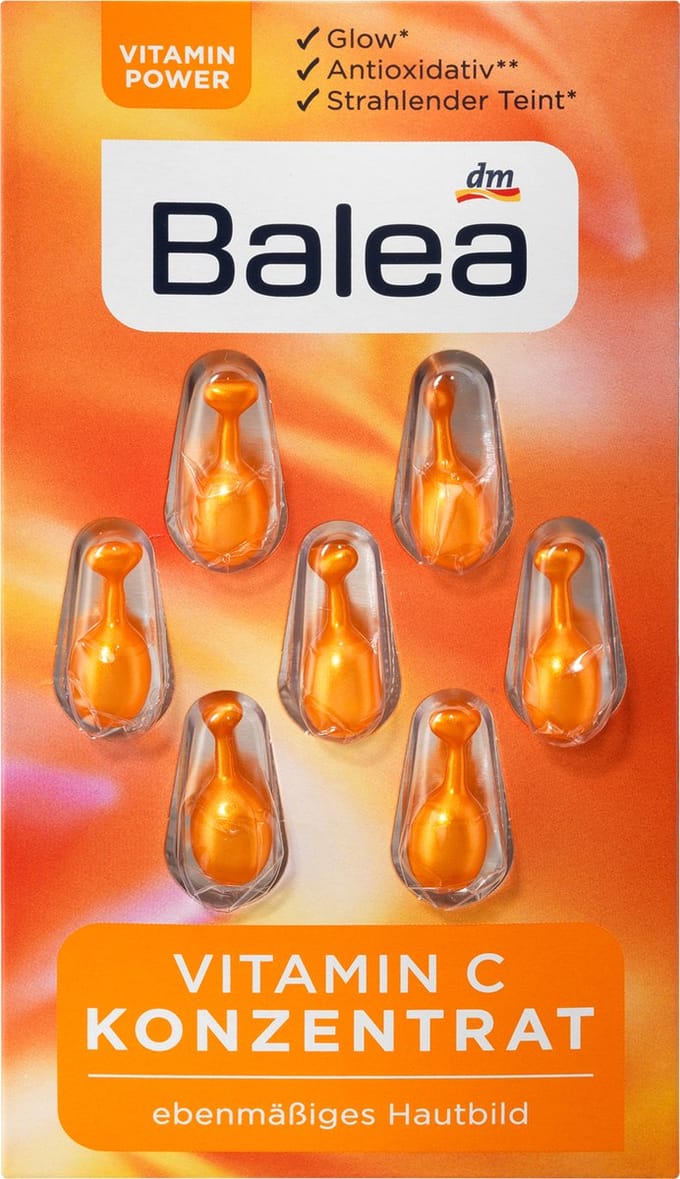 Balea Concentraat vitamine C, 7 stuks
