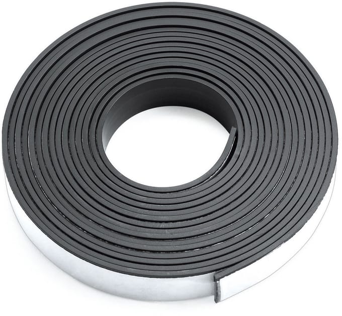 Colorations magnetische tape zelfklevend - knutselmateriaal 3 meter.