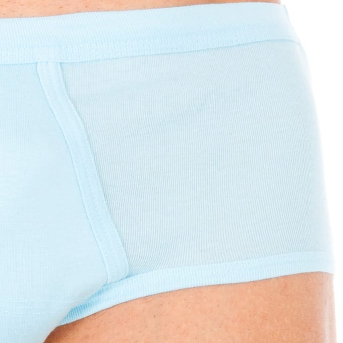 Klassieke slip met zijopening 0985 man