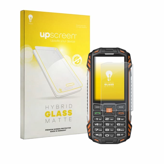 upscreen - Screenprotector voor Hammer H Power Plus LTE - Folie Beschermfolie Beschermglas matte