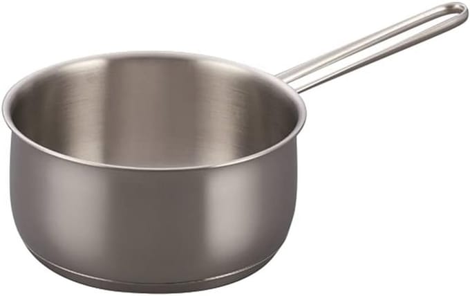 Steelpan 16 cm roestvrij staal 1,5 liter