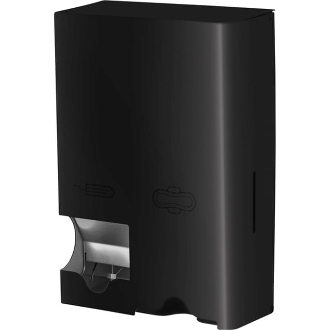 Dameshygiënedispenser MediQo-line klein RVS zwart