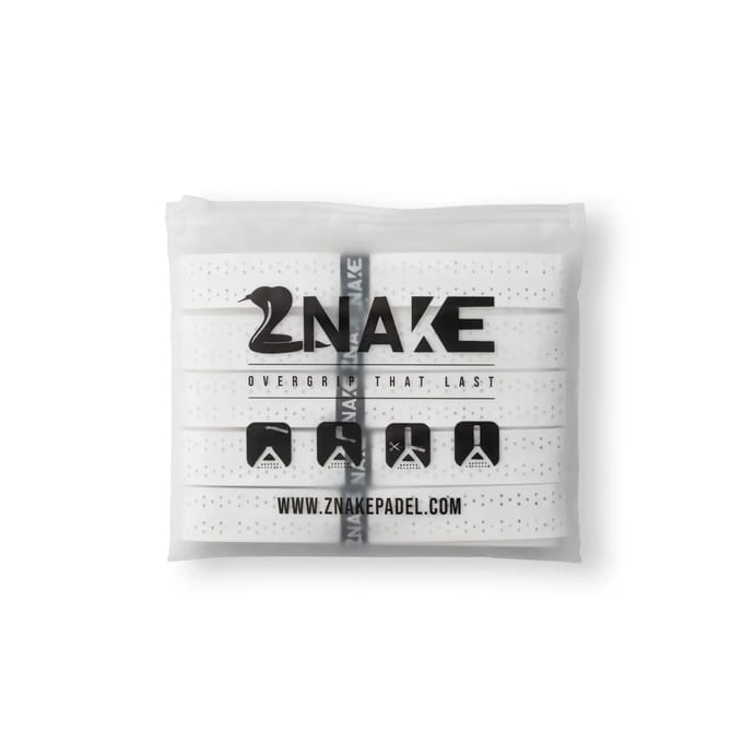 Znake Viper Padel Overgrip wit (5 pack)