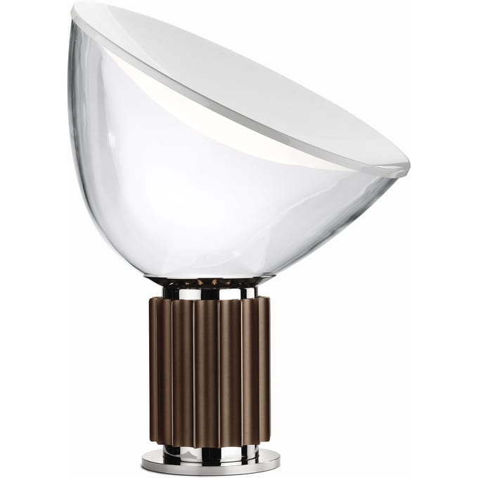 Flos - Taccia led - Brons geëloxeerd - Glas - L