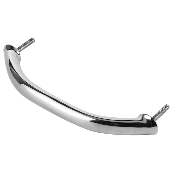 Marine Boot Handgreep Deur Handgreep Handrail Ovaal RVS Rail Grip voor Luik Dek220mm white