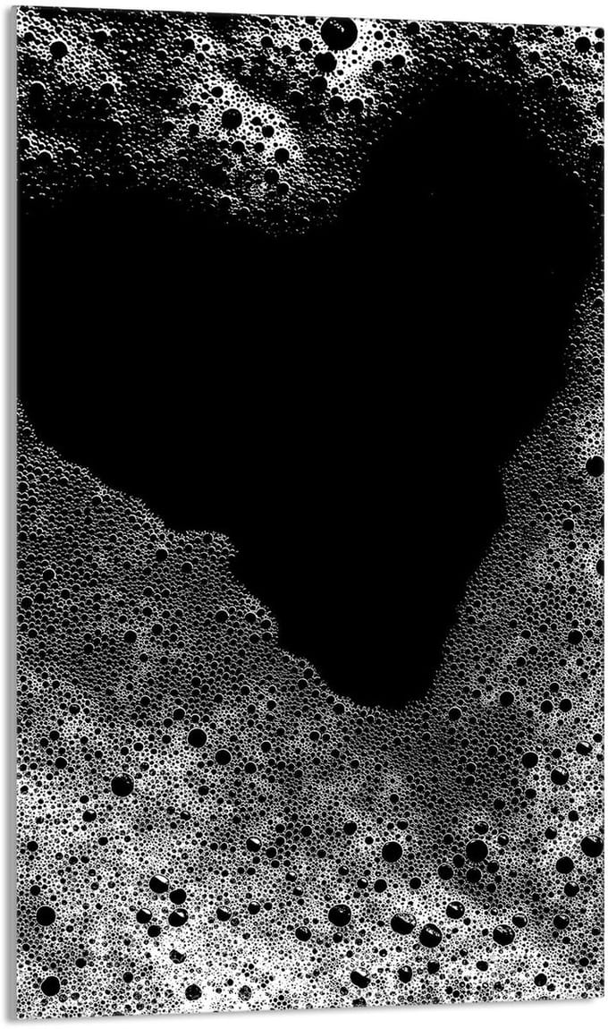 TMK ArtDeko Serie - Snijplank - 30x52 cm - Glas - Hartvorm