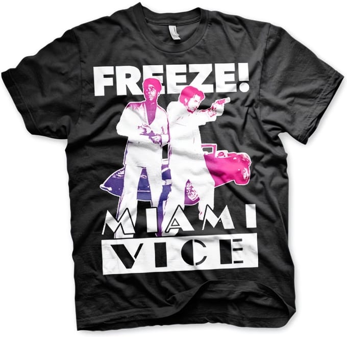 Miami Vice Freeze Big Tall T-shirt UV-1-MV004-H55-13