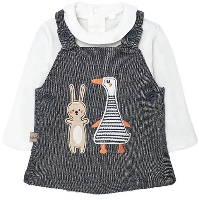 Boboli Knit Set Grijs 3 Months Kinderen