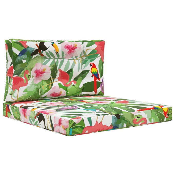 vidaXL - Buitenbankkussen - Polyester - kleurrijk - 80 - x - 80 - cm