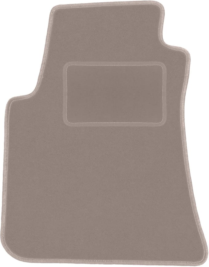 Beige bestuurdersmat voor: Dodge Challenger III coupé (2008-)