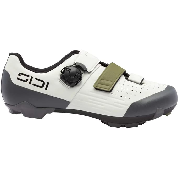 SIDI Schoen Silvis Xc Ice White Olive Green
