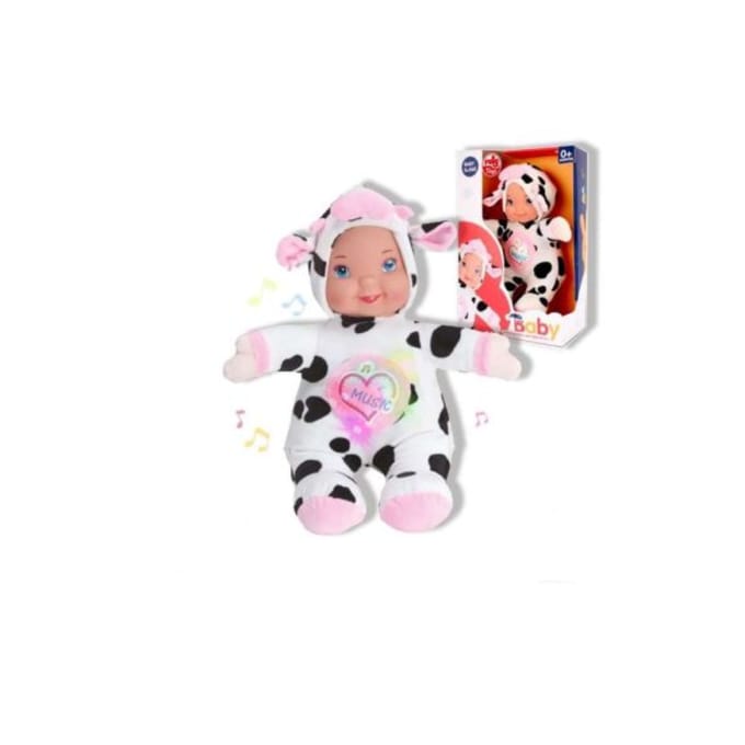 Babypop Reig Koe 35 cm Muzikale Knuffel