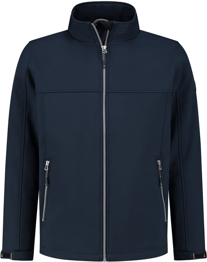 Kjelvik Softshell jas Odense Blauw