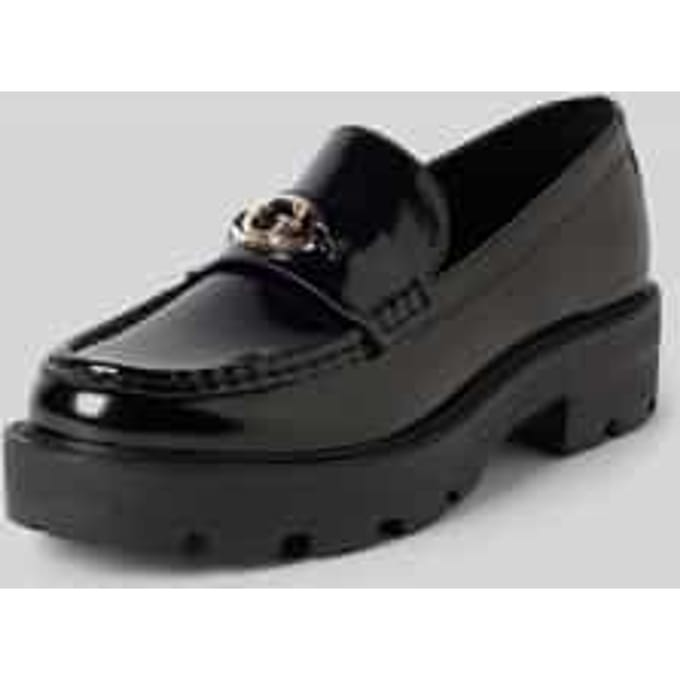 Guess Yanika Loafers Dames - Instappers - Zwart - Maat 40