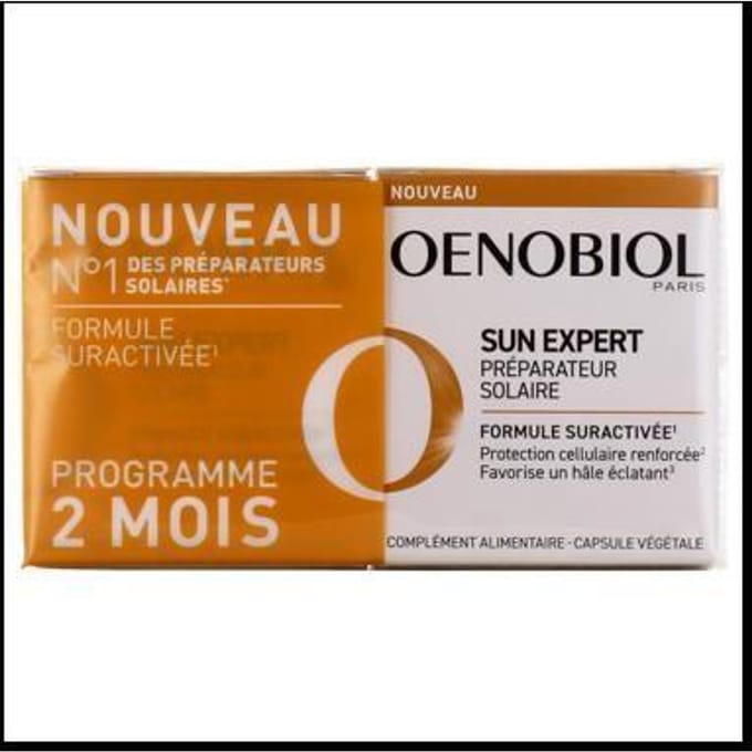Oenobiol Sun Expert Sun Preparer Set van 2 x 30 Capsules