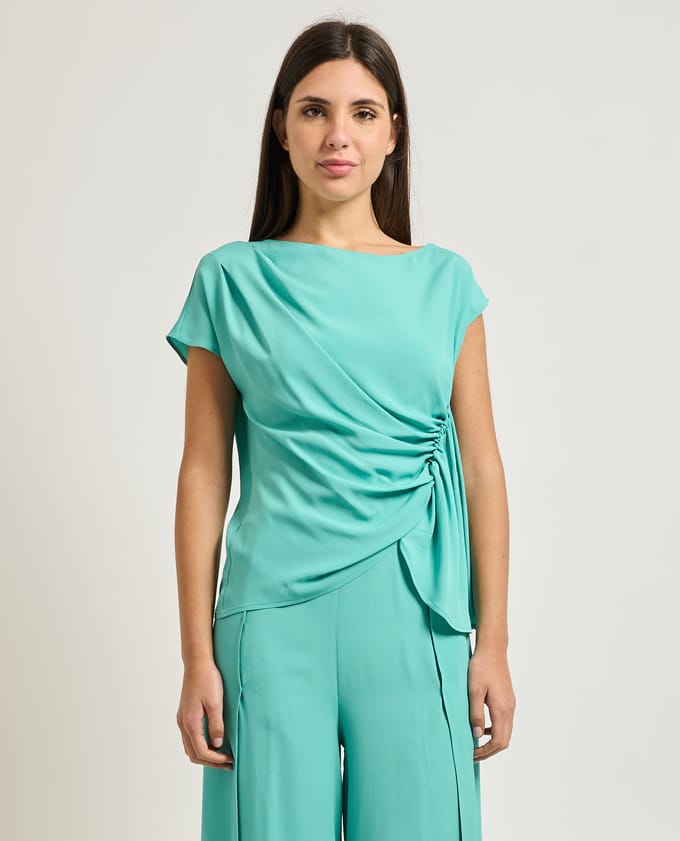 Manila Grace T-shirt en Polo Verde