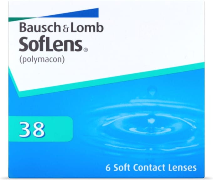 -2,00 SofLens 38 - 6 pack - Maandlenzen - Contactlenzen