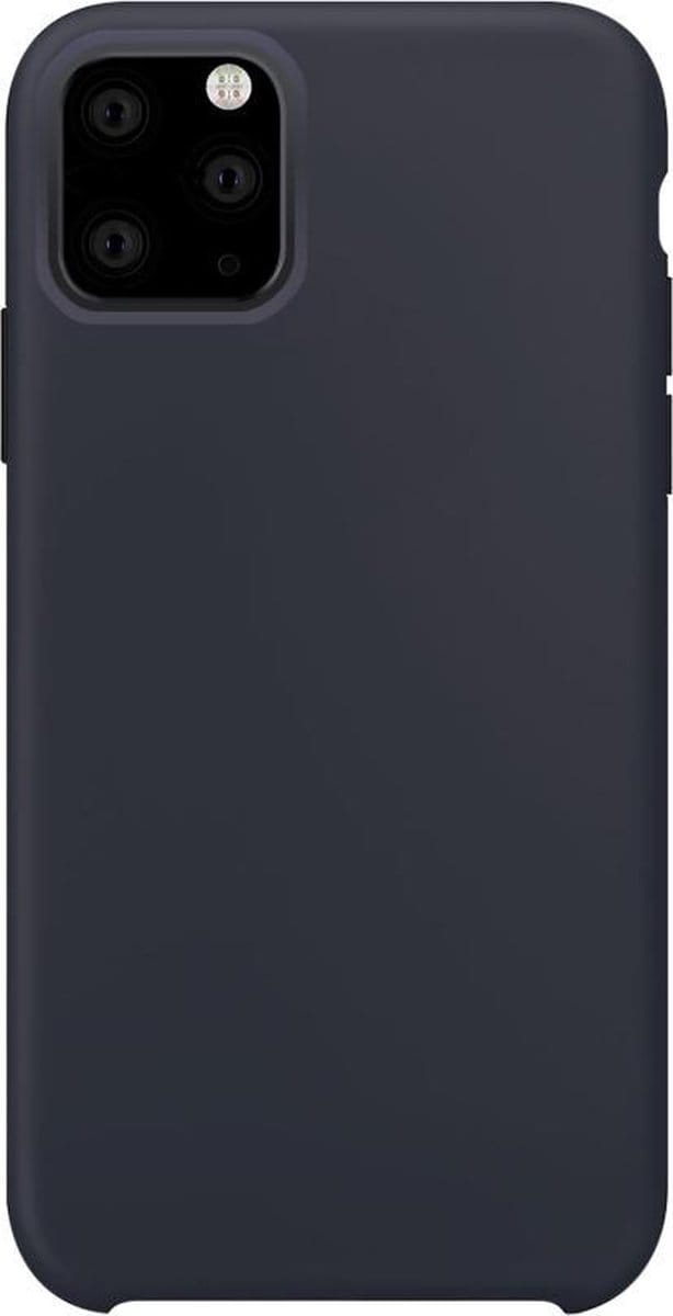 Xqisit silicone cover beschermhoes iPhone 11 Pro - Donkerblauw