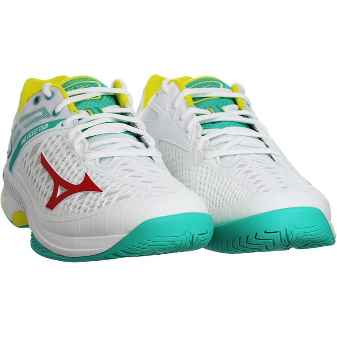 Mizuno Wave Exceed Tour 4 AC Heren Wit Tennisschoenen