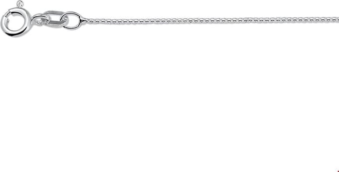 Zilveren Collier venetiaans bol 0 1018812 50 cm