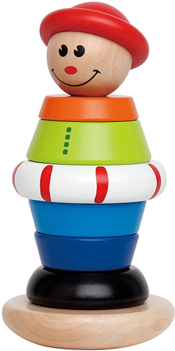 Hape Houten Stapeltoren Stacking Jack 16,9 Cm