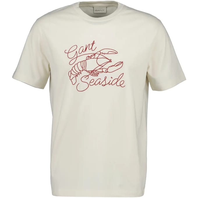 T-shirt Gant Embroidered