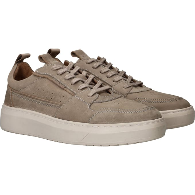 PS Poelman Sneakers - Heren - Taupe - Maat:46