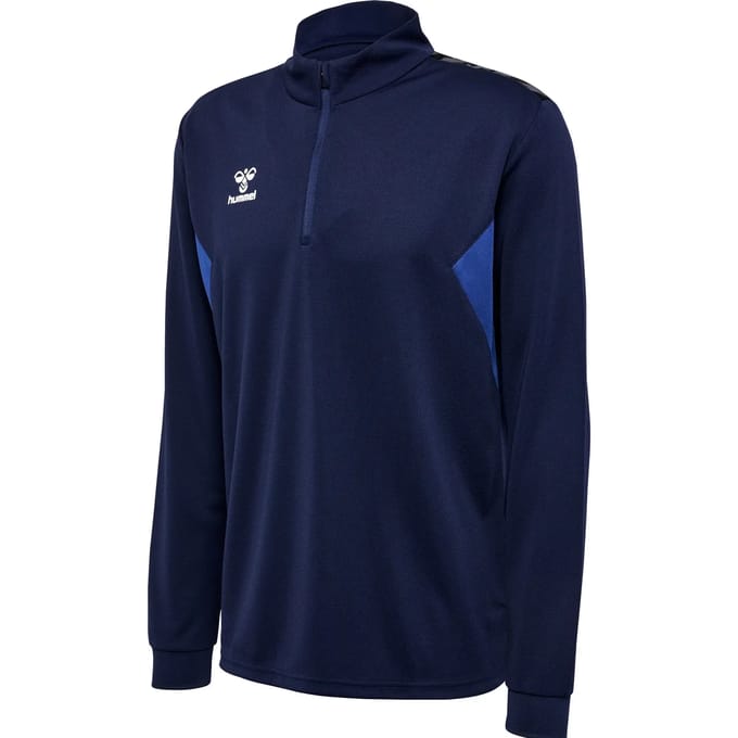 Authentieke sweatshirt met 1/2 rits Hummel