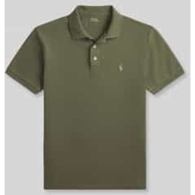 regular fit poloshirt van katoenmix