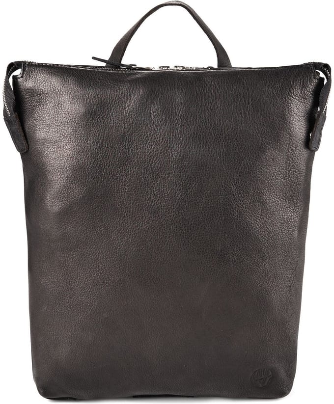 Harold's CHAZA Dagrugzak Leer 35.5 cm - schwarz