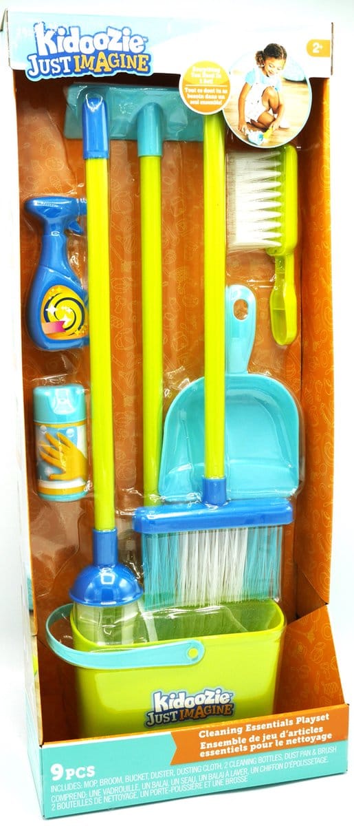 Playgo speelgoed schoonmaakset 8 delig