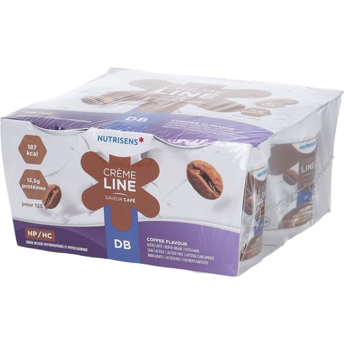 Hyperdrink Cremeline 2kcal Saveur Café 4x125 Voeding
