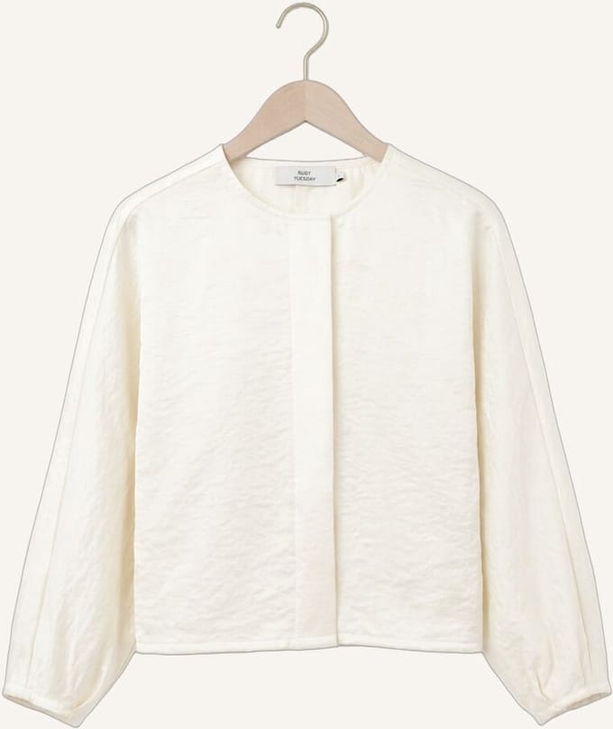 Ruby Tuesday Camell Blouses Dames - Gebroken wit - Maat 40