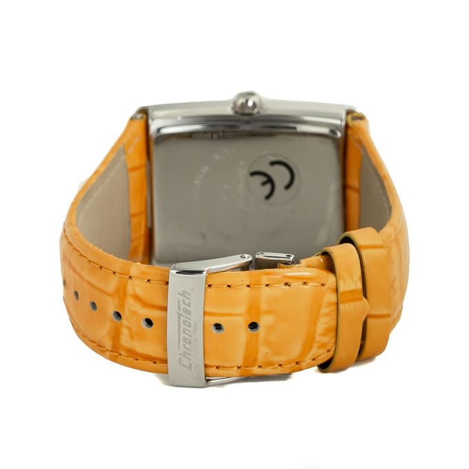 Horloge CHRONOTECH CT7017M-07. Kwarts, Kleur oranje. Uniseks.