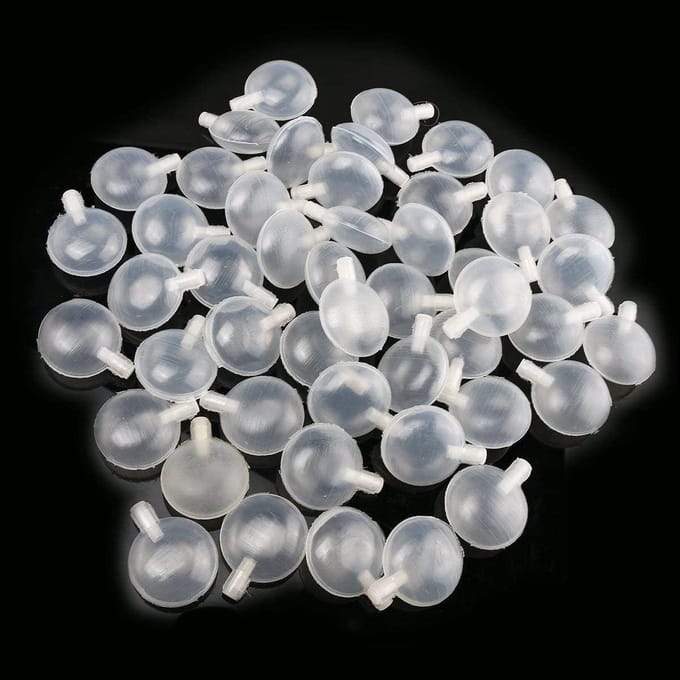 Speelgoed Piepers - Geluidjes Maken - Speelgoed Repareren - Dubbel Geluid - 50 Stuks - Wit