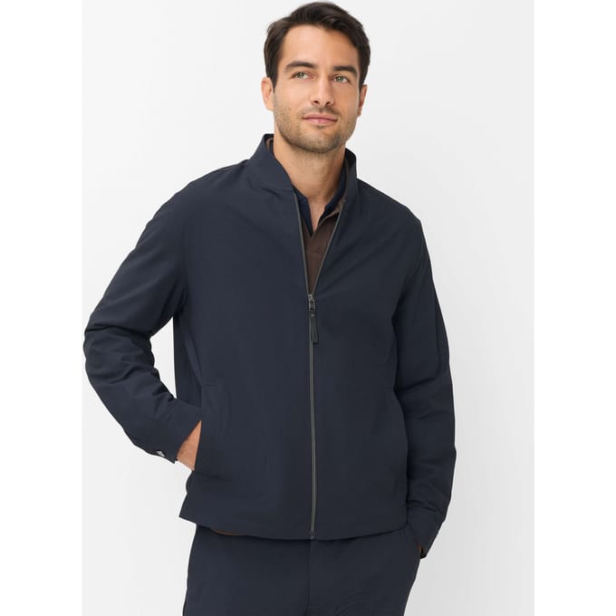 Brax Heren Shirt  Style JAMIE navy, donkerblauw, maat S
