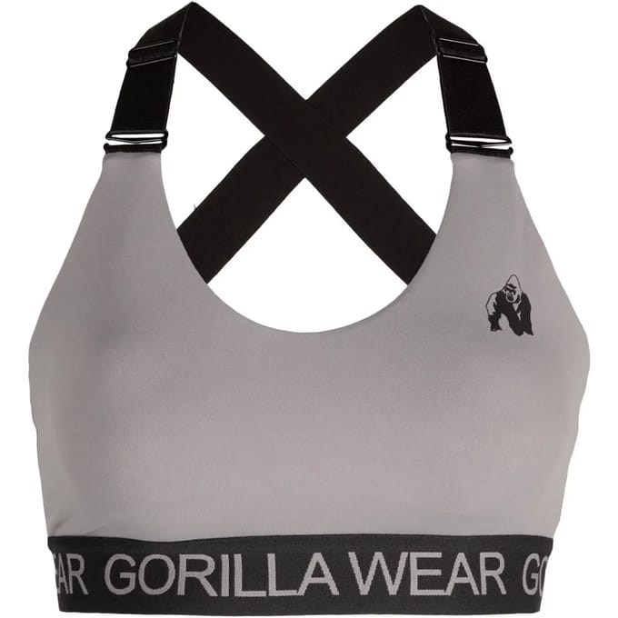 Gorilla Wear Colby Sportbeha - Grijs - L