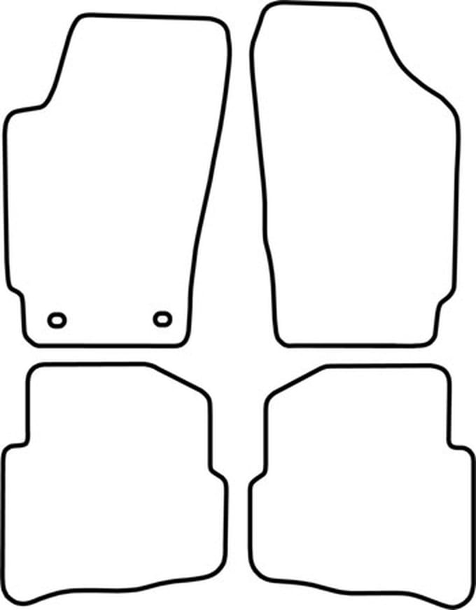 Automatten | Mattenset Volkswagen Beetle - 1998 - 2012